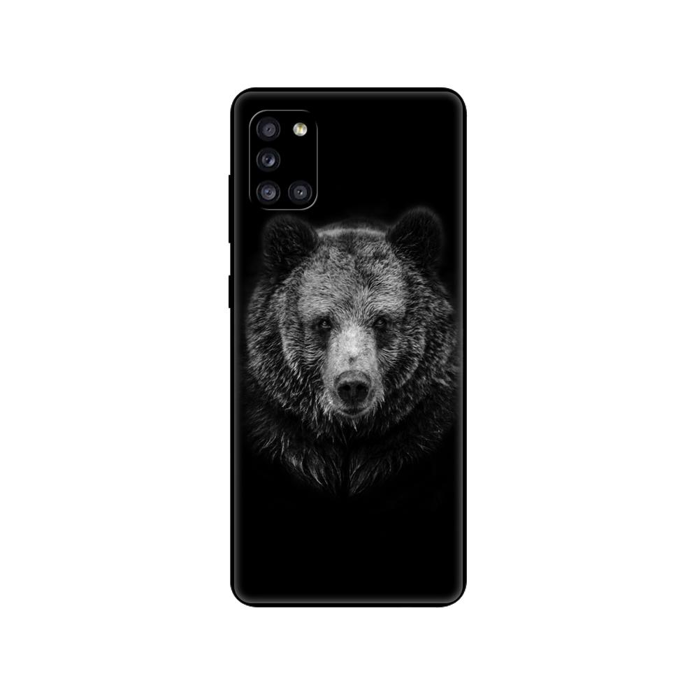 Чехол для Samsung Galaxy A31, мягкий силиконовый чехол для телефона Samsung A31 A 31 SM-A315F GalaxyA31, чехол-бампер 6,4 дюйма, черный чехол из ТПУ