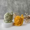 Creative Silicone Candle Mold Turtles Snail Shaped Aromatherapy Mould for Craft Lovers Stylish Home Decoration Mould