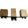 Professional Five-Tone Wooden Percussion Clapper Set with Hanging Bracket