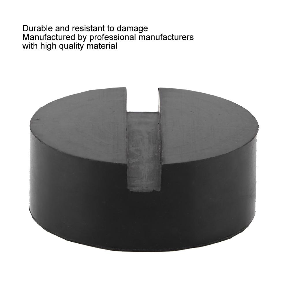 Popular Practical 6CM Black Groove Jack Disk Rubber Pad Pinch Weld Side Rubber Cushion