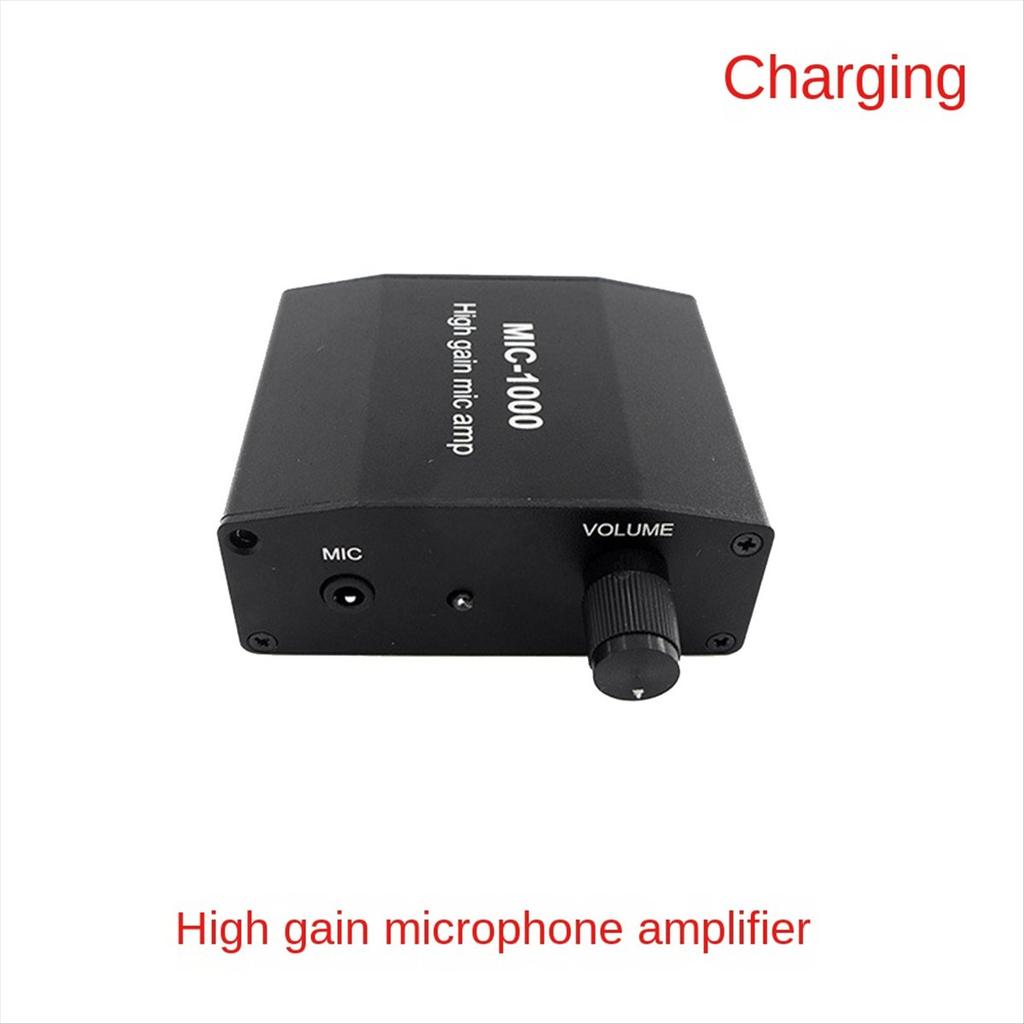 MIC-1000 Усилитель Аудиосигнала Микрофона Усиление 1000 Раз Стерео Аудио Сигнал Предварительный Усилитель Плата
