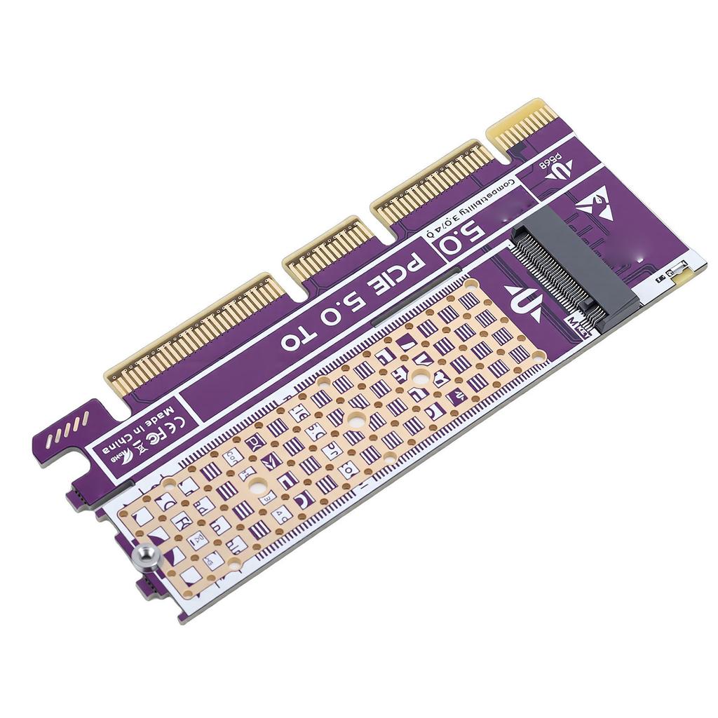 Адаптер PCIe 5.0 на M.2 NVMe Поддержка PCIe 5.0 4.0 3.0 2.0 1.0 M.2 SSD Карточка расширения для SSD 2230 2242 2260 2280