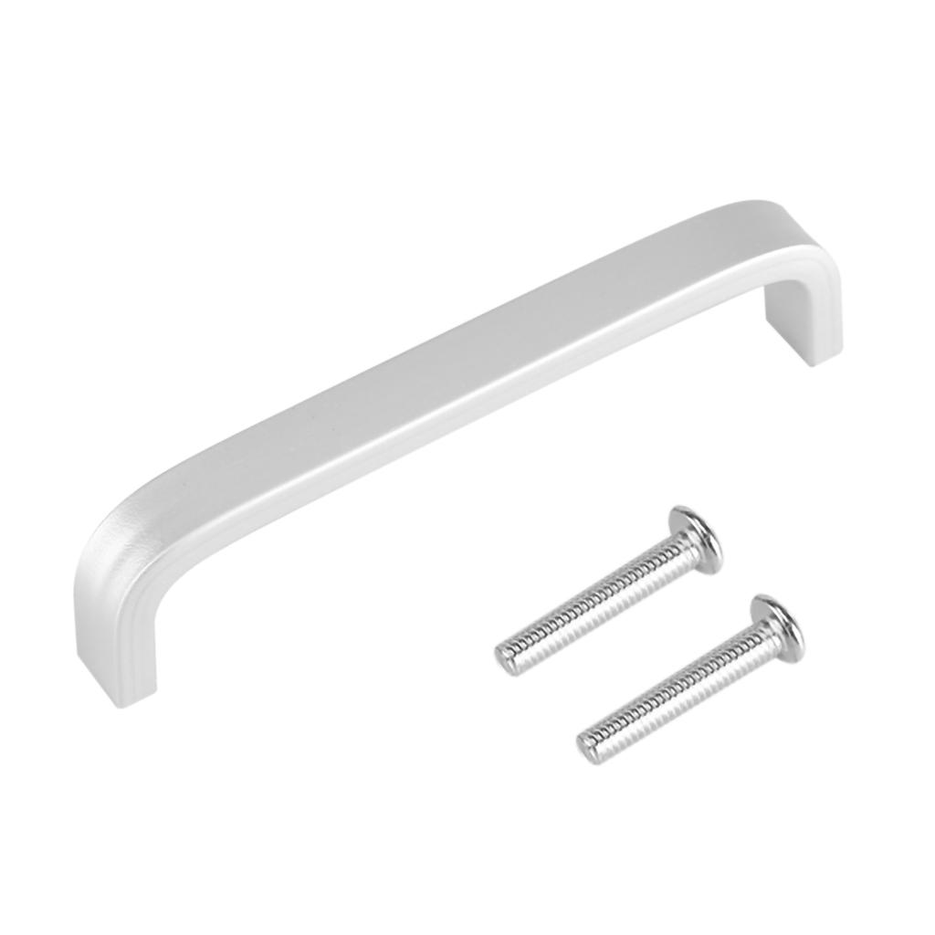 Aluminum Alloy Door Handles Matte Surface Hardware for Kitchen Cabinet Furniture 96mm Solid