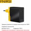 Аксессуары для электрического паяльника HS02: PD100W Быстрая зарядка C2C Силиконовый кабель, Устойчивый к высоким температурам.