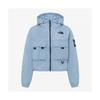 North Face Store Подлинная North Face Nj3lr31m White Label Женская куртка Sheldon Powder Blue 179562