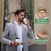 50 Pcs 2 Cups Pulp Fiber Drink Holder, Portable Coffee Cup Holder, Disposable Drink Tray for Coffee Shop, Restaurant, Grocery Store, Juice Bar