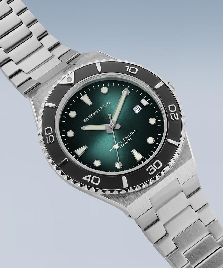 [Беринг] Часы Arctic Sailing 18940-708, серебристые