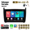 Автомобильная стереосистема на базе Android Carplay для Volkswagen Sedan POLO 2008-2018, автомобильный мультимедийный видеоплеер, GPS-навигация, WIFI, 2 + 32 ГБ