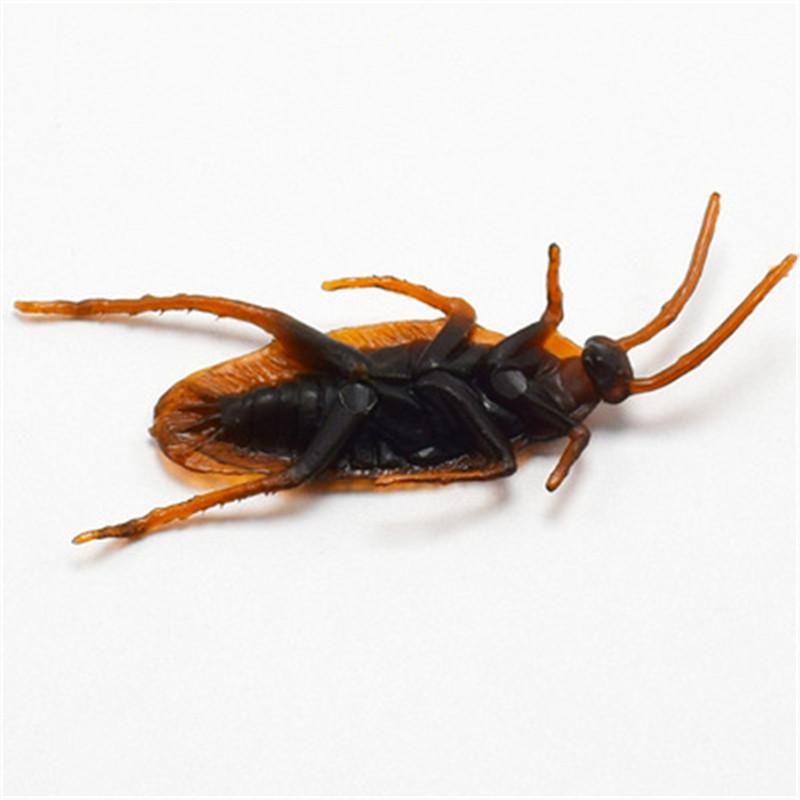 50/30/10/5Pcs Novelty Fake Cockroach Trick Props Realistic Plastic Bugs Funny Halloween Party Decorations Simulation Tricky Toy