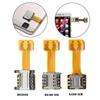 Практичный DIY TF для Micro SD Extender Dual SIM Card Adapter Hybrid Sim Slot Nano Cato