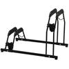IRIS OHYAMA Bicycle Stand for Two with Fixed Compatible with Black BYS-2 Bikes, Anti-Tip, Feet, Single-Stand Bicycles,