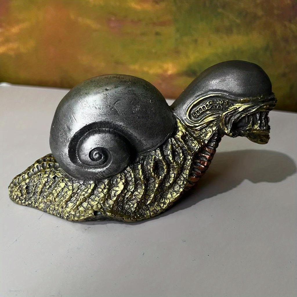 Статуя Чужого Улитки, фигурка, модель куклы, коллекция, подарки на день рождения, длинное украшение для сада и дома