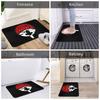 Anime Narutos Uchiha Clan Doormat Anti-Slip Kitchen Bathroom Mat Bedroom Balcony Door Floor Entrance Carpet Rug