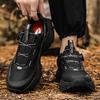 Shijia Men's Rotating Button Non-slip and Wear-resistant Mountaineering Sports Shoes Urban Road Running Shoes Outdoor Off-road Hiking Shoes