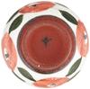 Hasami Ware Zuiko Kiln Red Clay Camellia Rice Bowl, Red, 52063