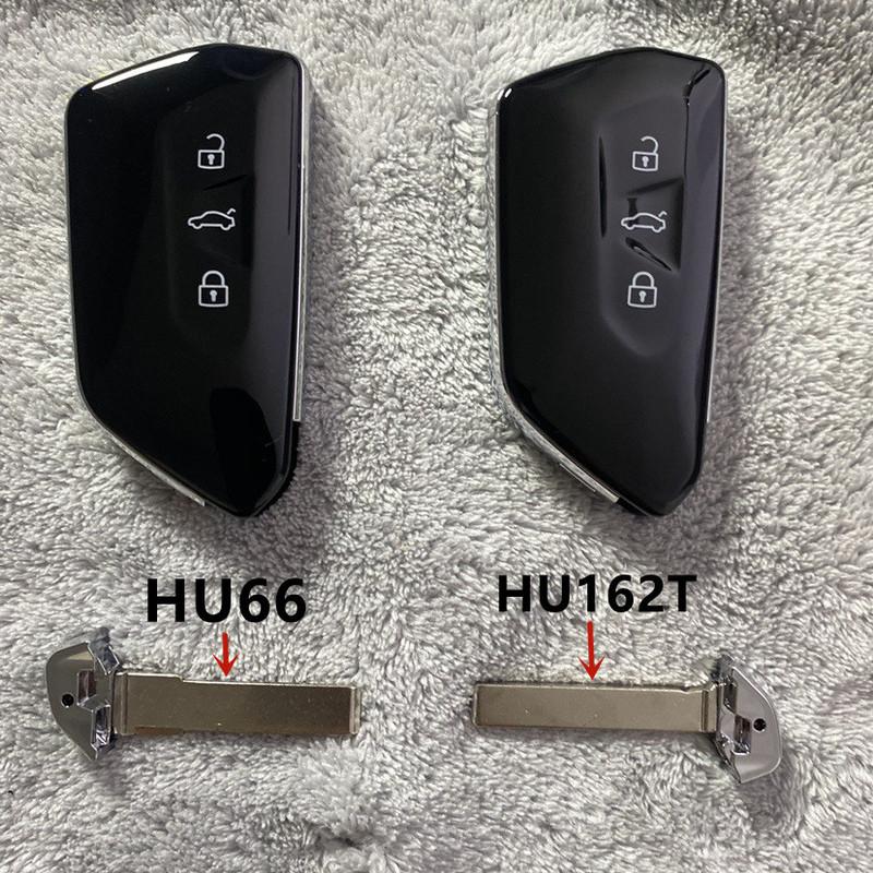Обновленная крышка ключа автомобиля для VW для Volkswagen Golf MK8 Polo Tuguan для Skoda Superb Octavia SEAT MQB Откидная обновленная карта HU66 HU162T
