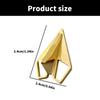 Elegant Paper Airplane Shape Brooch Popular Paper Plane Badge Pin for Daily Wear and Special Occasions Suit Accessory