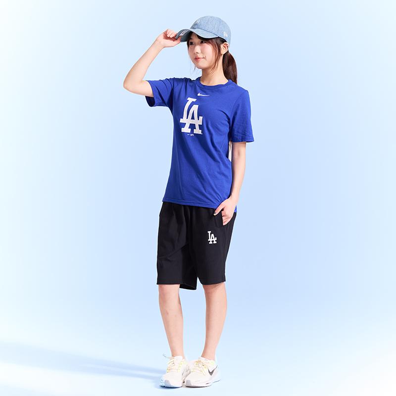 Nike Футболка Удобная Простая Универсальная Короткий рукав Детские топы Синяя 3Z3B7NM00-LAD