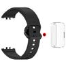 Silicone Strap For Samsung Fit 3 SM-R390 Watchband With Transparent Case Single Color Adjustable Wristband Accessories