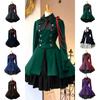 Medieval Renaissance Vintage Butterfly Long Sleeve Cosplay Dress
