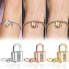 Новый замок ключ шарм 925 стерлингового серебра оригинальный браслет шарм бусины для женщин ювелирные изделия подарки