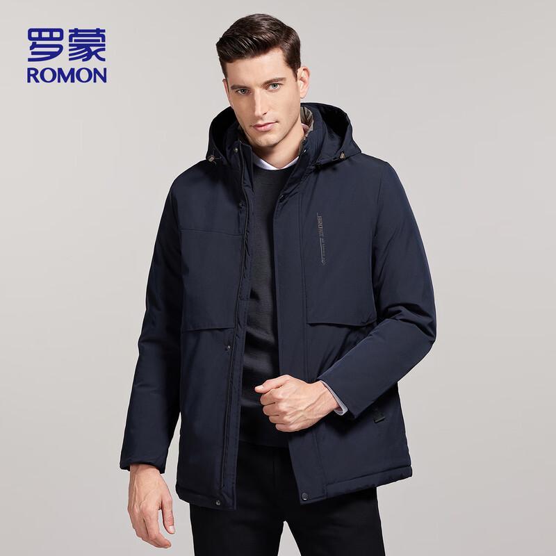 ROMON Men's Winter Hooded Padded Jacket ZH8521