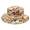 Camouflage Fishing Cap Fishing Hat Camo Men Outdoor Sports Sun Bucket Cap Fishing Hiking Hunting Hats Sun Caps