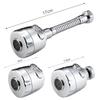 1Pcs Swivel Head Kitchen Faucet Nozzle 360 Rotatable Tap Aerator New Faucet Bubbler  Water Saving