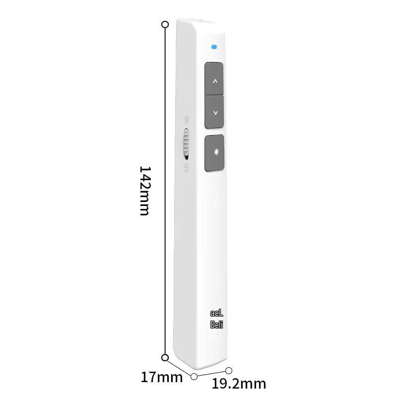Deli Wireless Laser Presentation Pointer
