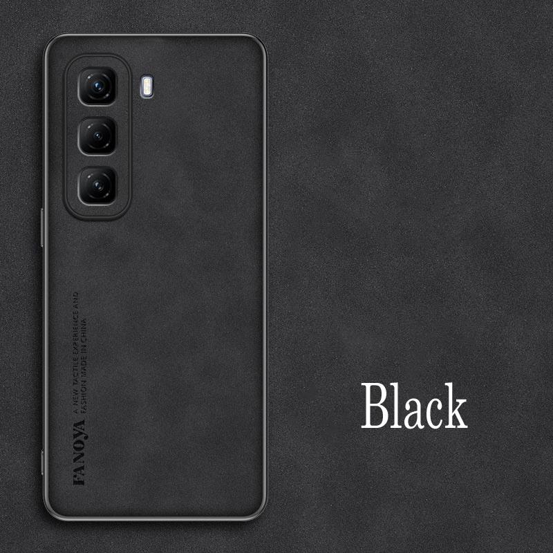 Роскошный противоударный силиконовый чехол из овчины для Infinix Hot 50 40 Hot50 Hot40 Pro Plus 50i 40i HOT50I 4G