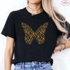 Fashion Butterfly Puzzle Piece T-shirt for Women Graphic Tees Shirt Aesthetic Clothing Summer Autism Awareness Month Y2k Tops