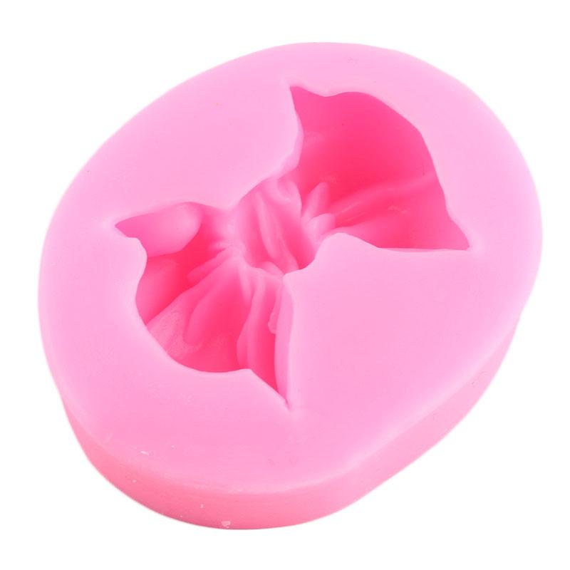 Мини-бантик, силиконовая форма, бантики, формы для кексов, форма для помадки, шоколада, клейкой пасты, форма для конфет, глины, инструменты для украшения торта, аксессуары для выпечки «сделай сам»
