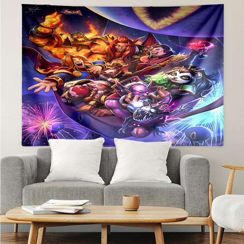 Warcraft game Tapestry Hanging for Bedroom,Livingroom, Playroom,Decor Art Room Wall Tapestry Holiday and Birthday Gifts