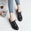 Черные повседневные туфли в стиле Харадзюку, ретро, Мори, женские, маленькие кожаные туфли, женские весенне-осенние студенческие туфли