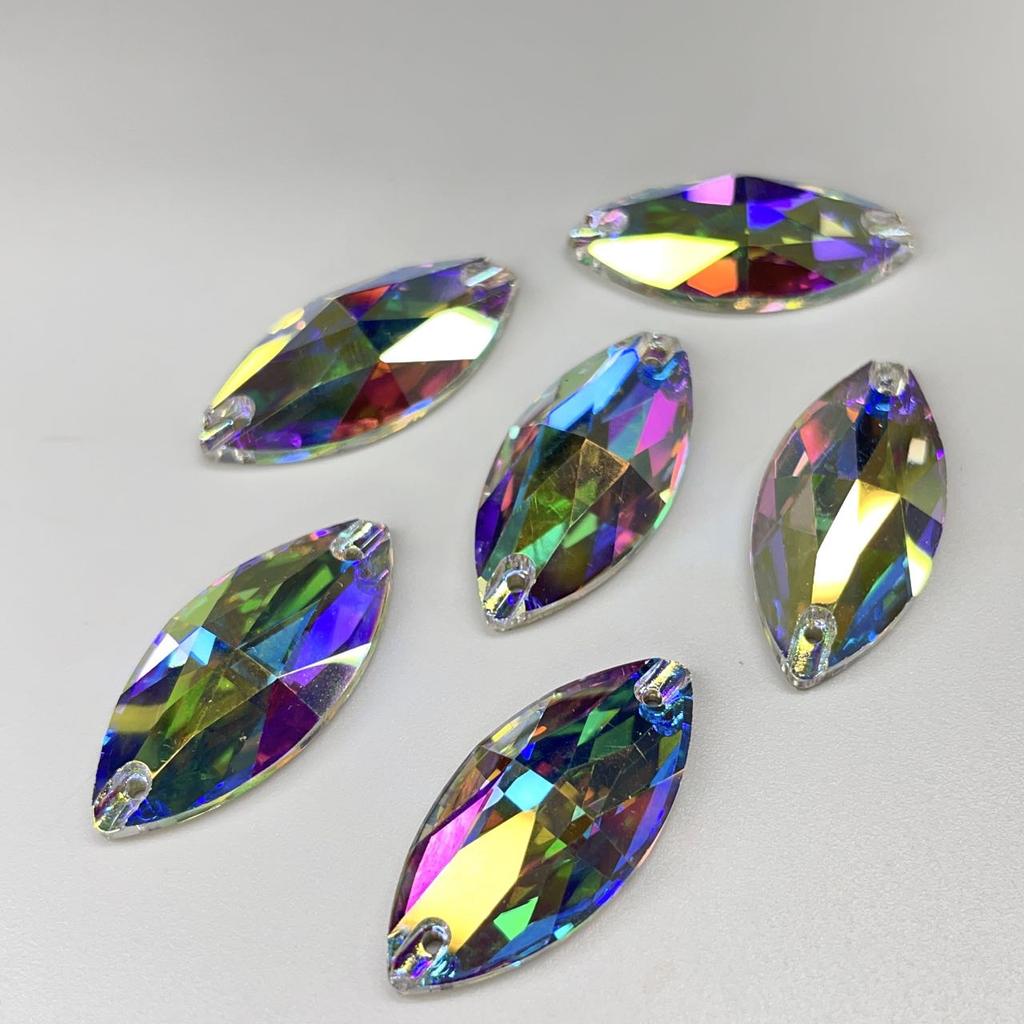 Fancy Fashion Garment Accessories the Crystal Sew on Beads With Different Shapes for  Decoration of Clothes