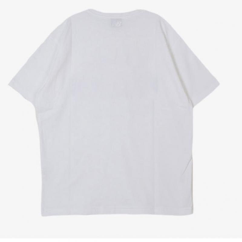 New Balance Футболка с коротким рукавом Half Club Uni Arch Logo, полуоблегающая, Nbnefco213 10, короткий рукав