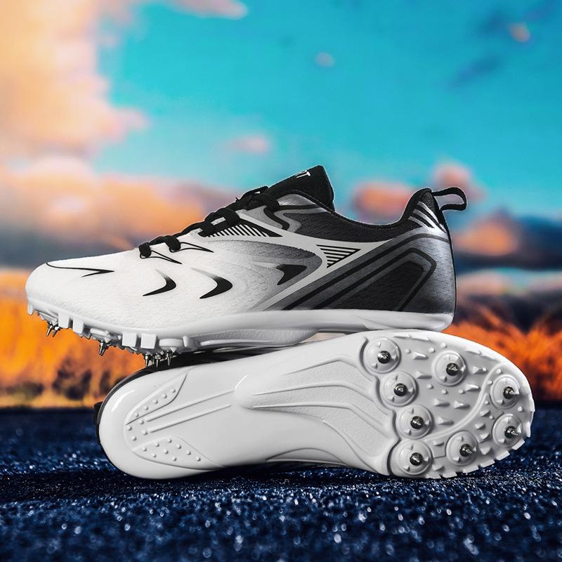 New Spikes Track and Field Sprint Sports Couple Student Sports Competition Training Shoes Size 35-44