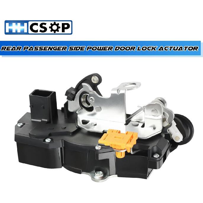 Rear Right Passenger Side Door Lock Latch Actuator Motor Replacement for 2007 2008 2009 Chevy Silverado Suburban Tahoe Avalanche GMC Sierra Yukon XL