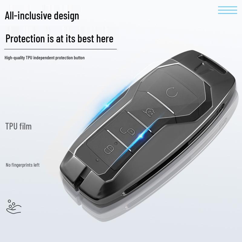 BYD Key Case for 21 Models: Song Pro, Han EV, Tang DM-i, Qin Pro, Song MAX, Yuan, S7, Plus