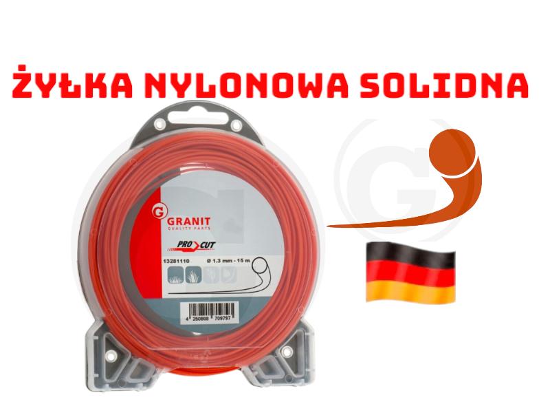 GRANITE Nylon Line Solid German 2.4mm 15m for Brushcutters Promo
