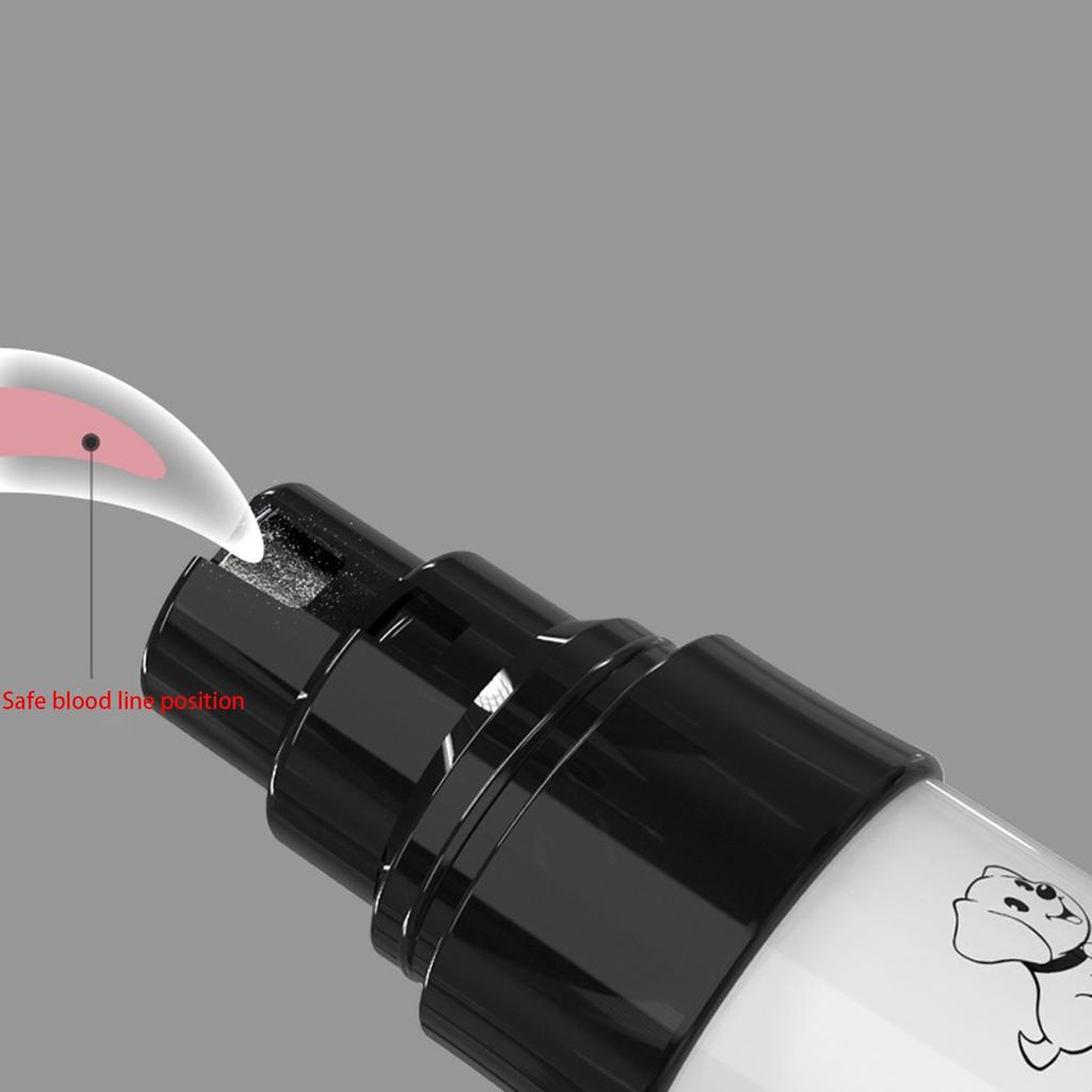 Машинка для стрижки ногтей для домашних животных, электрические кусачки для ногтей для собак, аккумуляторные кусачки для кошек, набор светодиодных кусачек для ногтей