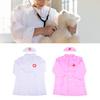 1 Set Isolation Gown Durable Hospital Coat Easy-cleaning Kids Kids Cosplay for Interactive Game