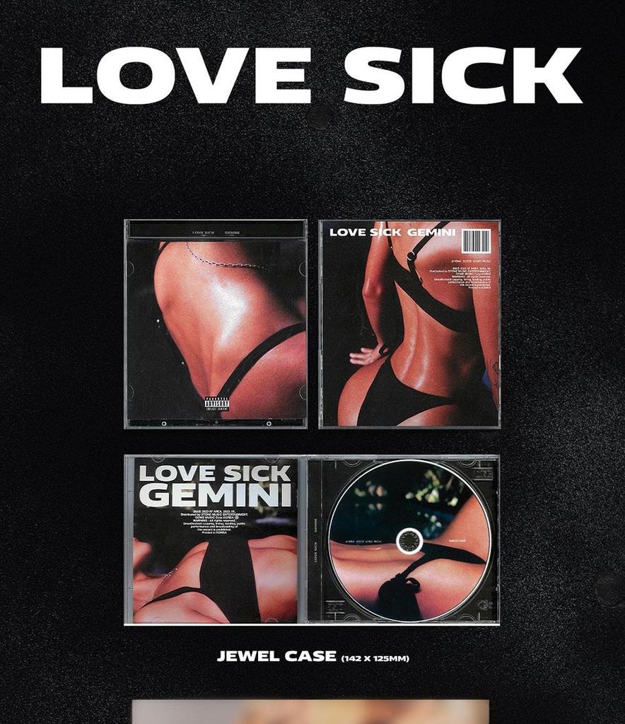 Gemini [LOVE SICK] 3rd EP ALBUM