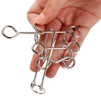 Проволочные металлические головоломки Inteligencia Casse Tete IQ Игры Взрослые Дети Распутывание Железная Связь Разблокировка Зацепка Juegos De Ingenio
