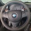 Для BMW E81 E90 Пакет M Sport M3 E91 E92 E93 E87 E82 E88 X1 E84 Полностью Черная Кожаная Оплетка Руля Автомобиля Мягкое Кожаное Покрытие