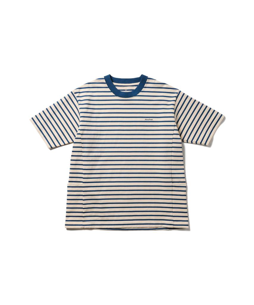 Snow Peak Heavy Cotton Border T-Shirt