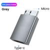 New Type-C OTG Adapter USB C Female To USB 3.0 Micro B Male Converter Mobile Hard Disk Connector For Laptop HDD Samsung Note3 S5