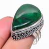 Natural Green Labradorite Gemstone 925 Sterling Silver Jewelry Ring Size 9 Y2r80