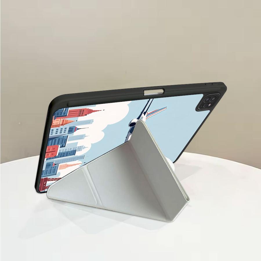 Чехол-держатель Comic City Flight для планшета iPad Air 4 5 M3 M2 1 2 M4 11 дюймов Pro 2025 Pro 11-го 10-го 9-го 8-го 7-го 12,9 дюйма Mini