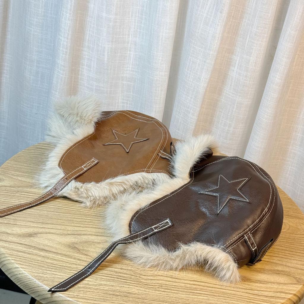 Мужская и женская зимняя утолщенная бархатная водонепроницаемая и теплая шапка с защитой ушей, для активного отдыха на северо-востоке, для велоспорта, защита от холода, шапка-ушанка